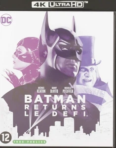 Batman returns (4K UHD Blu-ray) Tim Burton Danny Devito Michael Keaton - Picture 1 of 2