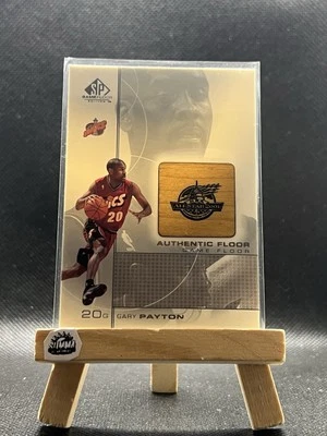 2000-01 SP Game Floor Edition Authentic Floor Gary Payton #GP - Image 1 of 2