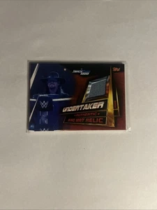 TOPPS WWE SLAM ATTAX UNIVERSE AUTHENTIC RING MAT RELIC # RMBB THE UNDERTAKER - Picture 1 of 4