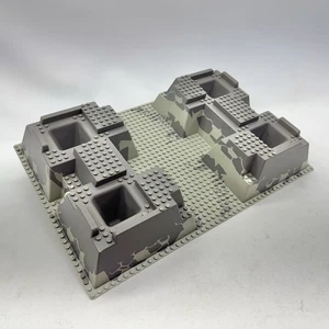 LEGO Raised Baseplate - 4990 Rock Raiders HQ 32x48x6 Stone Pattern - 30271px3 - Picture 1 of 20