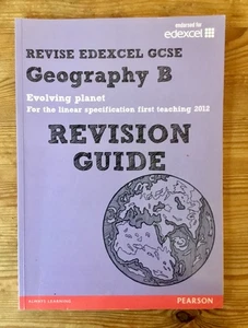GCSE Edexcel Geography ‘B’ Revision Guide & Workbook (Grades 9-1) by Pearson - Picture 1 of 2
