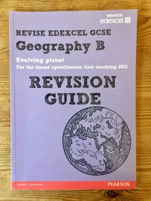 GCSE Edexcel Geography ‘B’ Revision Guide & Workbook (Grades 9-1) by Pearson - Image 1 of 2