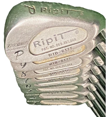 Rip-It Golf Iron Set 3-PW RH No Mercy Stiff Graphite 5i 37.5" New Midsize Grips - Image 1 of 4
