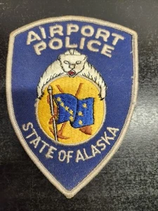 State of Alaska Airport Police Patch - Collectable Only - Picture 1 of 3