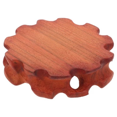  Wooden Pedestal Stand Mini Display Base Plant Stand Plant Pot Riser Display - Image 1 of 4