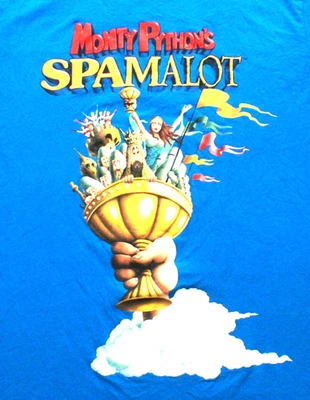 Monty Python T-Shirt Mens Medium Spamalot Broadway Musical/Movie - Image 1 of 4