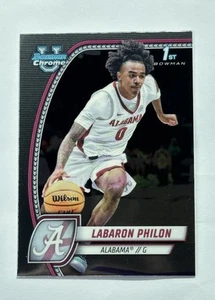 2024-25 Topps Bowman Chrome U - 1st Bowman Labaron Philon #49 Alabama - Imagen 1 de 2