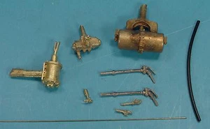 O SCALE BRASS WISEMAN BACK SHOP K-1015 WESTINGHOUSE FREIGHT CAR A-B BRAKE SET - Picture 1 of 2
