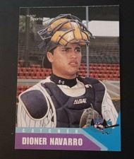 2002 MultiAd Sports Dioner Navarro VZ Greensboro Bats #12