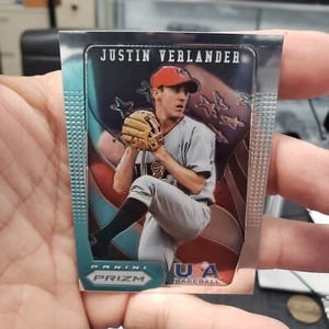 2012 Prizm USA Baseball Justin Verlander # 3
