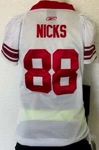 NFL New York Giants #88 Hakeem Nicks Reebok Football Jersey Women's SZ: M - Used - Picture 1 of 12