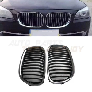 Left & Right Front Bumper Chrome Grille For BMW 7 Series 2009-2014 - Bild 1 von 5