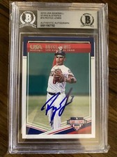 2018 Panini Stars & Stripes Longevity Royce Lewis Signed AUTO Beckett BAS Twins