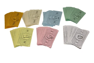 Simpsons Monopoly 2001 Replacement Money Bart Lisa Maggie Homer Marge Abe Burns - Image 1 of 4