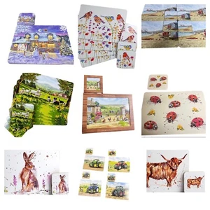 Placemat Coaster Sets (4 placemats and 4 coasters in each set) - Picture 1 of 127