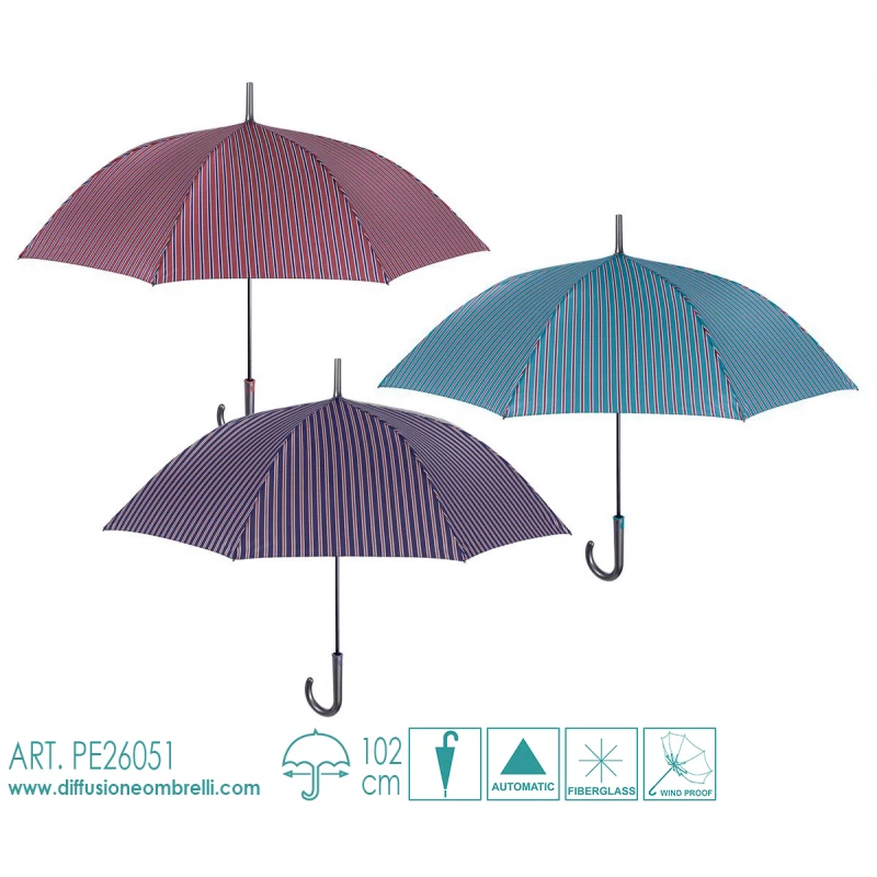 OMBRELLO PERLETTI AUTOMATICO ANTIVENTO UNISEX - Immagine 1 di 1