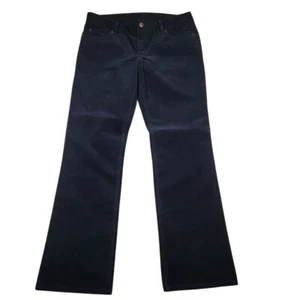 NWOT J.Crew Womens Bootcut Corduroy Pant Sz 10 (34x31) S Black Favorite Fit 2009 - Picture 1 of 10
