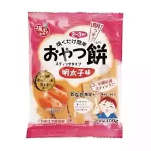 Marushin Foods Oyatsumochi - Mentaiko Flavored 100g 易烤調味零食麻糬明太子風味 - Picture 1 of 1