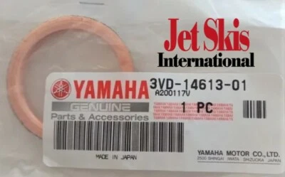 Exhaust Head Pipe Gasket Yamaha YFZ 450 450R 450X R X YZ 450F 450 F WR 400F 426F - Image 1 of 4