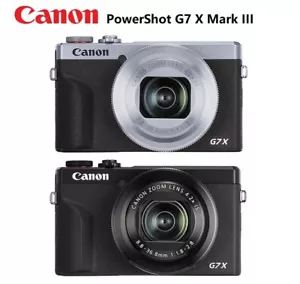 Canon PowerShot G7 X Mark III 20.2MP 4K Digital Camera 4.2x Optical Zoom - Picture 1 of 11