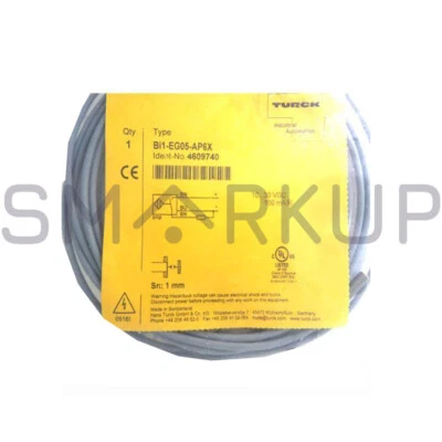 New In Box TURCK BI1-EG05-AP6X Inductive Proximity Sensor Switch - Image 1 of 2