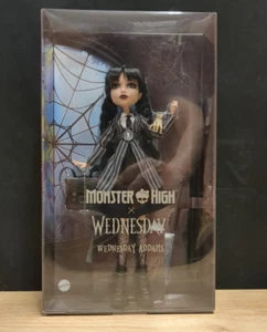 Monster High Wednesday Adams bambola da collezione in uniforme Nevermore Academy NUOVA - Foto 1 di 3