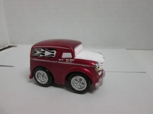 Maisto H-D Harley Davidson Delivery Van, Red w/Flames, White Hood, Trailer Hitch - Bild 1 von 6