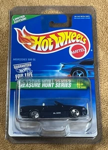 1997 Hot Wheels Treasure Hunts 3 of 12 Mercedes 500 SL - New - Picture 1 of 2
