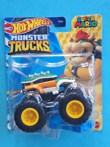 Bowser 🔥 1:64 Hot wheels 2024 Monster Trucks truck Nintendo Super Mario Bros - Picture 1 of 2