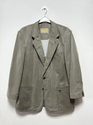 Vintage! CAMEL Men's Beige Cotton Blazer Jacket Size 27 EU54 UK44 - Image 1 of 4
