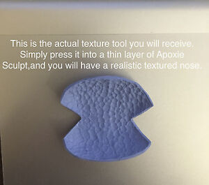nose pad texturing tool ,Taxidermy tools, Deer Nose ,Taxidermist supplies 