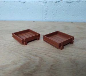 Kit GONDOLA DE TRABAJO escala On30 6 pies *PAR*. Sin camiones/acopladores. Impresión 3D. ¡NUEVO! - Imagen 1 de 6