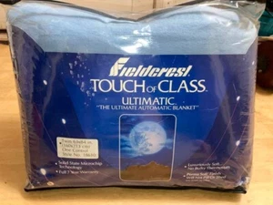 Vintage Fieldcrest Touch Of Class ULTIMATIC Electric Blanket Sz TWIN Blue NEW - Picture 1 of 10