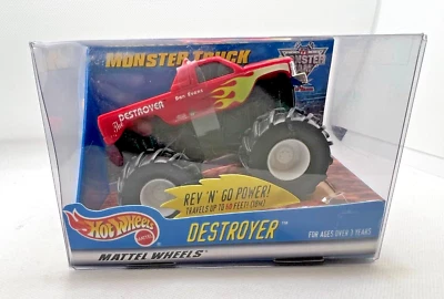 Hot Wheels Monster Truck Destroyer Rev and Go Power 2000 New  - Image 1 of 4