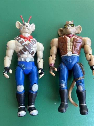 Biker Mice From Mats Action Figure Lot Of 2 Cover