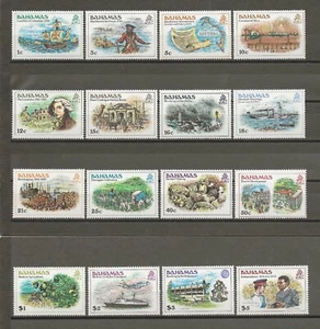 BAHAMAS 1980 SG 557/572 MNH - Imagen 1 de 1
