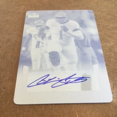 2015 Leaf Draft CHRISTIAN COVINGTON RC AUTO 1/1 LA Chargers / Rice University - Image 1 of 2