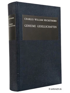 Heckethorn: Geheime Gesellschaften, Geheimbünde und Geheimlehren | Engel & Co - Imagen 1 de 2