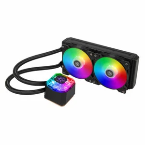 Silverstone IG240P-ARGB IceGem 240P 2 x 120 mm ARGB AMD sTRX4/TR4/AM4 Wasserkühler - Bild 1 von 4