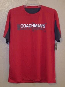 New- Coachman's Golf Resort Mens Size L LARGE Red Athletic Shirt - Picture 1 of 6