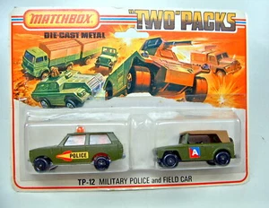 Matchbox TP12 Military Police & Field Car "A" Aufkleber top - Picture 1 of 4