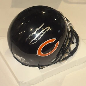 MIKE DITKA Signed Chicago BEARS VSR4 Mini-helmet Beckett Witnessed Auth (BAS) - Picture 1 of 4