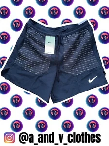 Pantalones Cortos Nike Dry Fit Flex Stride Run Division Para Hombre DD4792-010 Medianos *** - Imagen 1 de 3