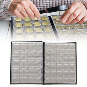 Münzenalbum Münzalbum Münzen Sammelalbum 250 Taschen Münzen Aufbewahrung - Bild 1 von 8