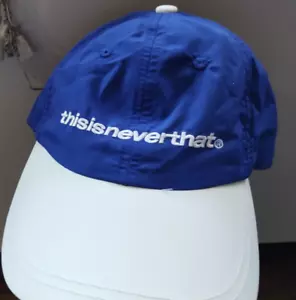 thisisneverthat Unisex cap hat Blue/White - Picture 1 of 4