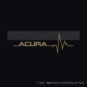  Acura heartbeat pulse Sticker TSX TLX TL RDX MDX Type S A-spec Racing Pair - Picture 1 of 14