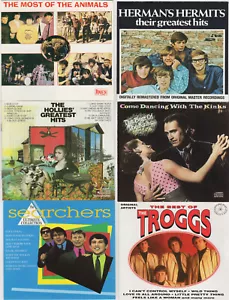 BEST OF THE ANIMALS HERMAN'S HERMITS GREATEST HOLLIES KINKS SEARCHERS 6 CD LOT - Picture 1 of 8