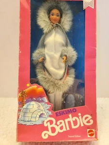 Rare Barbie Doll Artic Eskimo Factory Sealed 1991 - Picture 1 of 5