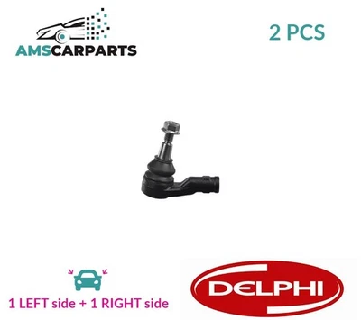 TRACK ROD END RACK END PAIR FRONT TA2938 DELPHI 2PCS NEW OE REPLACEMENT - Image 1 of 4