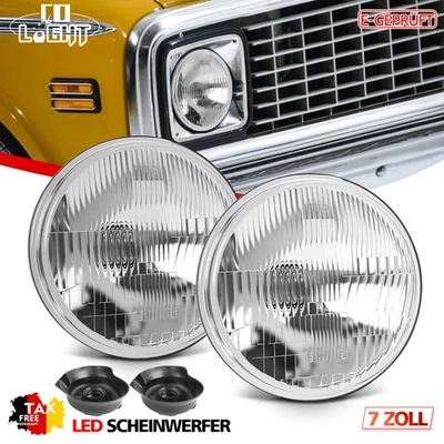 Paar Scheinwerfer Chevrolet GMC Suburban C10 C15 C20 Umrüstung US Chevy Truck - Bild 1 von 4